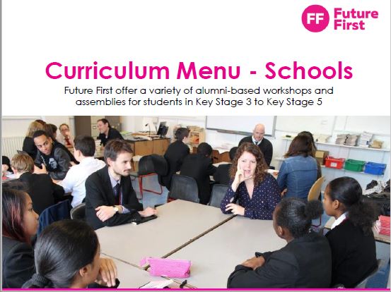 Future First Curriculum Menu